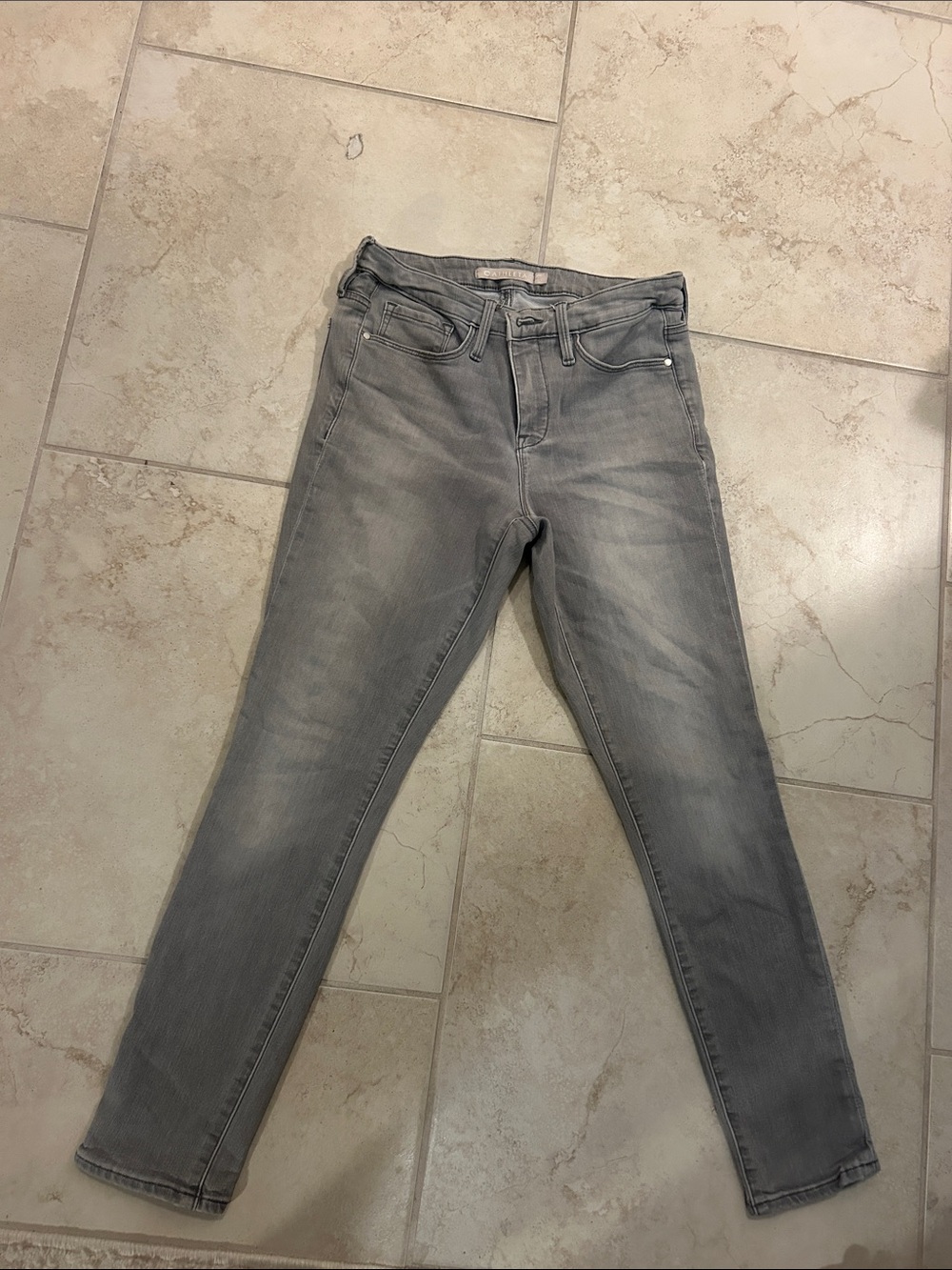 Athleta Women's Light Gray Skinny Jeans